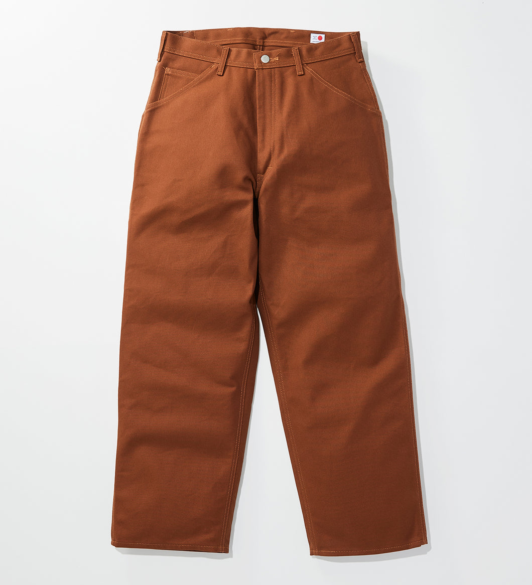 PAINTER PANTS Brown rigid