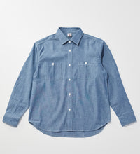 画像をギャラリービューアに読み込む, WORK SHIRTS OW Chambray
