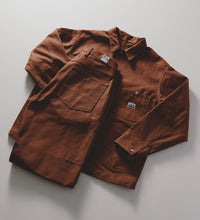 画像をギャラリービューアに読み込む, COVERALL Brown rigid
