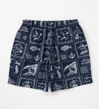 画像をギャラリービューアに読み込む, EDWIN×reyn spooner easy shorts navy
