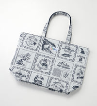 画像をギャラリービューアに読み込む, EDWIN×reyn spooner Reversible tote bag white
