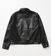 画像をギャラリービューアに読み込む, Leather Jacket Black
