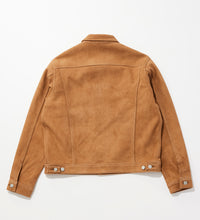 画像をギャラリービューアに読み込む, Leather Jacket Beige
