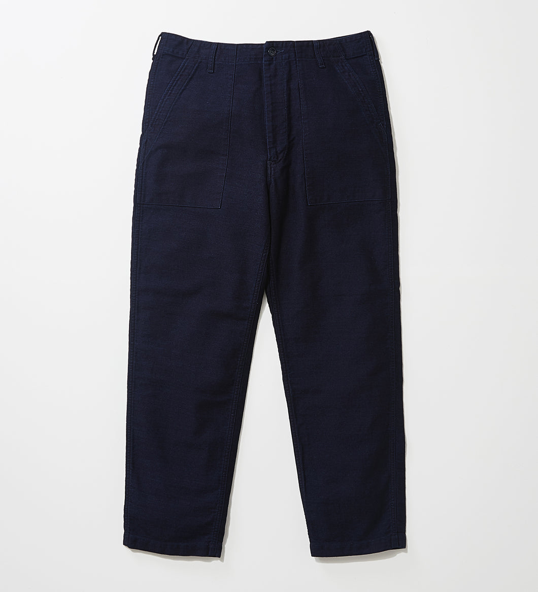 INDIGO GARMENTS FATIGUE PANTS Moleskin