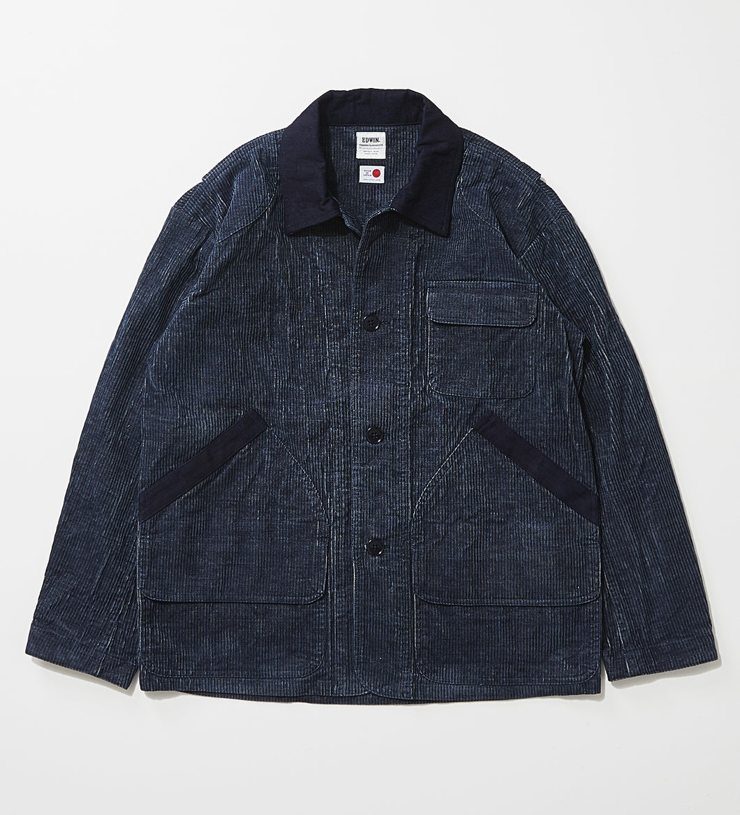 INDIGO GARMENTS HUNTING JACKET Corduroy