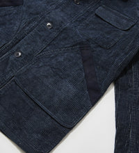 画像をギャラリービューアに読み込む, INDIGO GARMENTS HUNTING JACKET Corduroy
