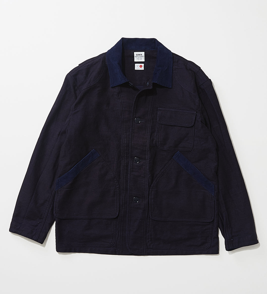 INDIGO GARMENTS HUNTING JACKET Moleskin