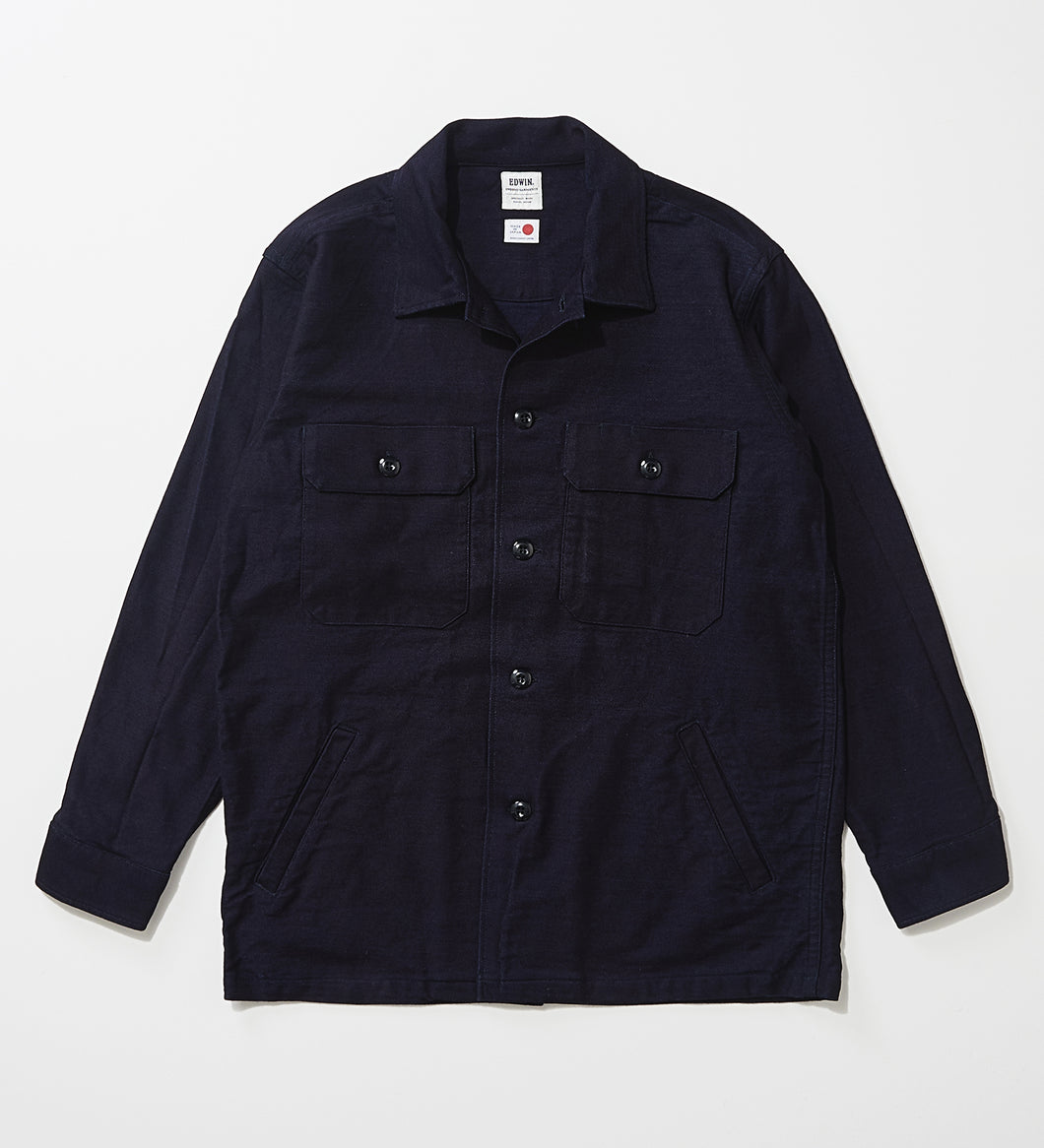 INDIGO GARMENTS FATIGUE JACKET Moleskin