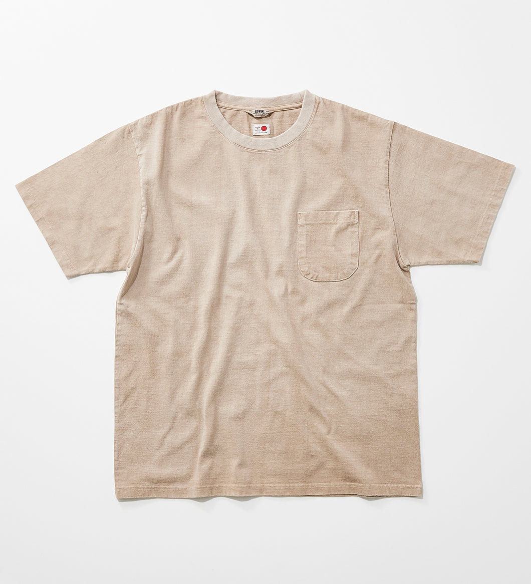 GARMENT DYE TEE Beige