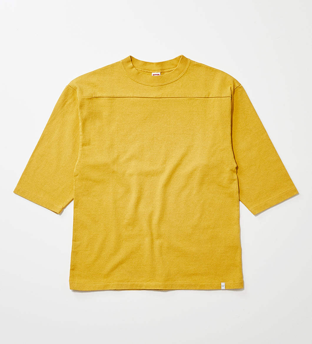 FOOTBALL TEE Mustard