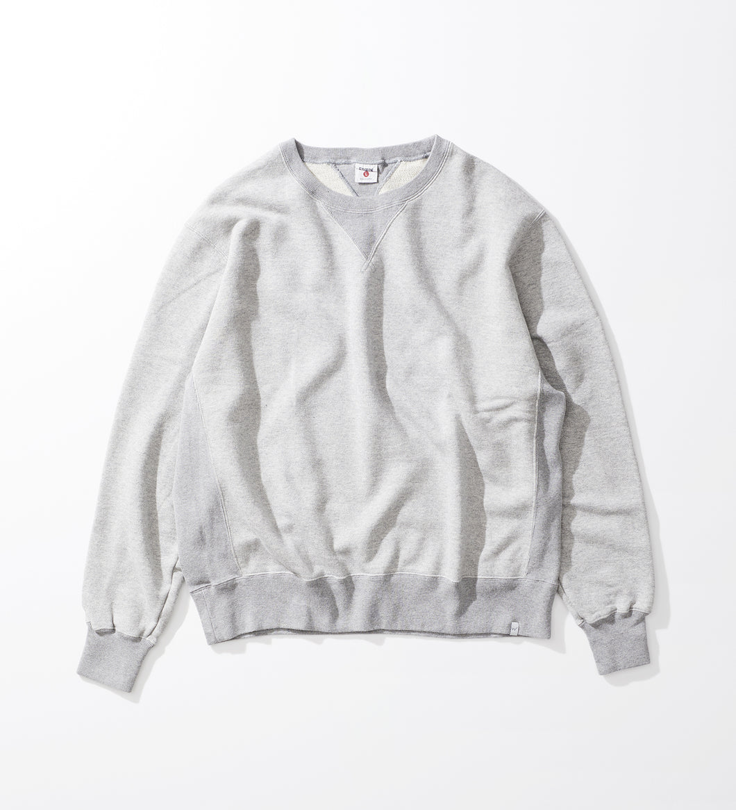 CREW NECK SWEAT SHIRTS Gray