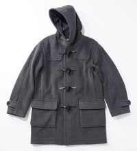 画像をギャラリービューアに読み込む, DUFFEL COAT Gray
